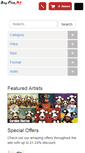 Mobile Screenshot of buy-fineart.com